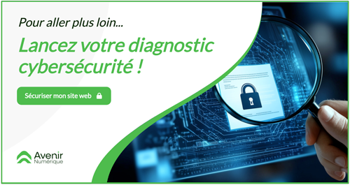 Cette image représente l'offre de diagnostic en Cybersécurité d'entreprise par Avenir Numérique