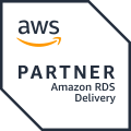 Badge Amazon RDS Service Delivery décerné à A1 Cloud par AWS